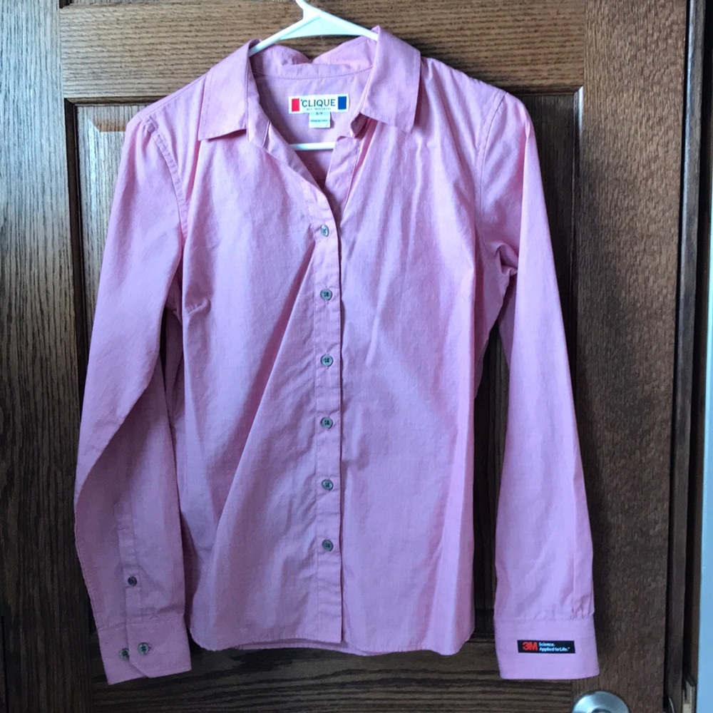Button down top, small/petite